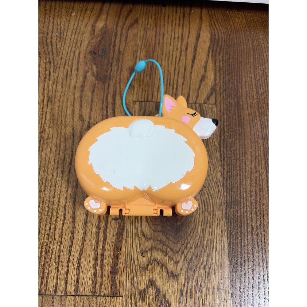 Polly Pocket Corgi Cuddles Compact Playset Dolls Dogs Mattel Compact Only